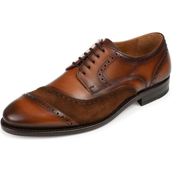 TAFT Men´s Gladiator Full-grain Leather Dress Shoes SZ...